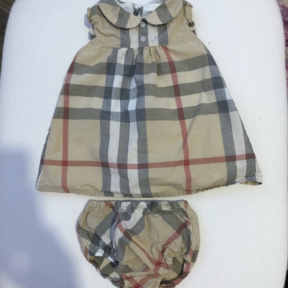 Burberry Children Baby Davina Dress Baby 6 Months - Picture 2 of 4